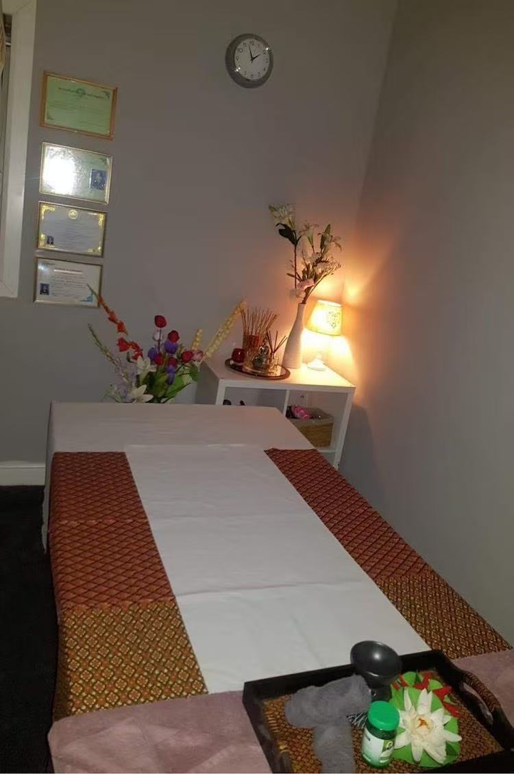 Warm and inviting treatment space